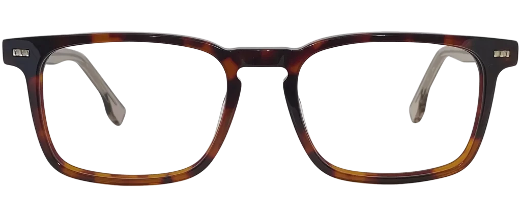 a close up of a pair of glasses Elios optical