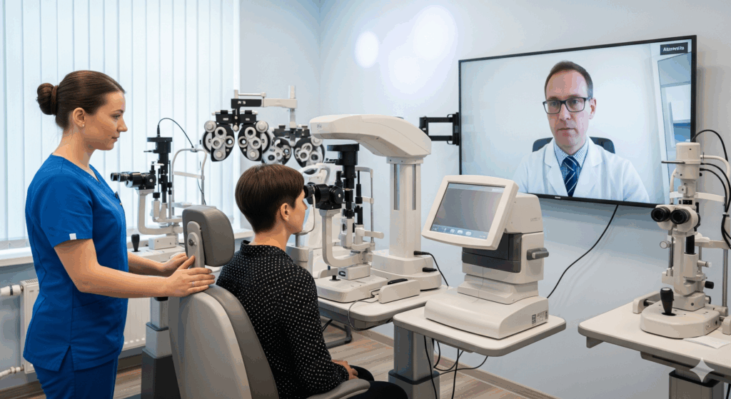 telemedicine, teleoptometry